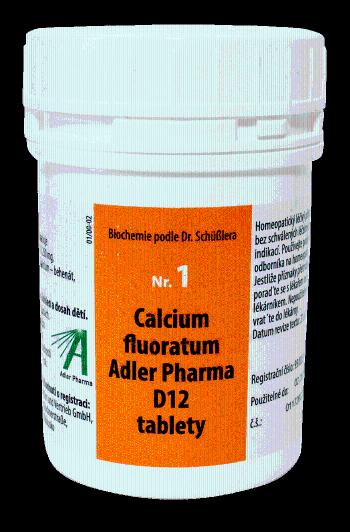 Adler Pharma Calcium fluoratum D12 1000 tablet