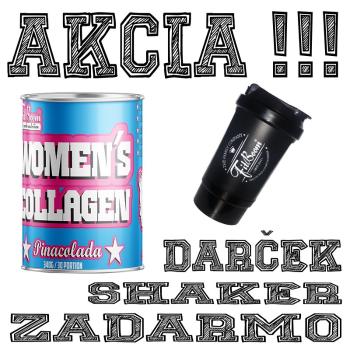 Akcia: Womens Collagen + Šejker Zadarmo - FitBoom 340 g Cherry