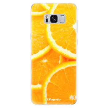 Odolné silikonové pouzdro iSaprio - Orange 10 - Samsung Galaxy S8