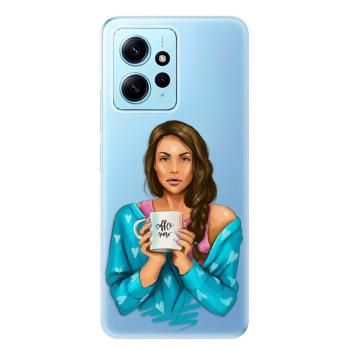 Odolné silikonové pouzdro iSaprio - Coffe Now - Brunette - Xiaomi Redmi Note 12 5G