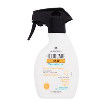 Heliocare 360° Pediatrics Atopic Lotion Spray SPF50 250 ml opalovací přípravek na tělo pro děti na atopickou pleť; na citlivou a podrážděnou pleť