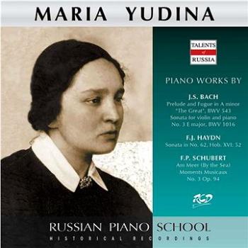 Yudina Maria, Kozoloupova Maria: Piano Works by Bach, Schubert and Haydn - CD (4600383163239)