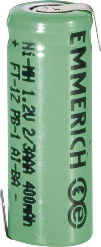 Akumulátor NiMH Emmerich 2/3 AAA 400 mAh, ZLF