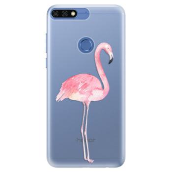 Silikonové pouzdro iSaprio - Flamingo 01 - Huawei Honor 7C