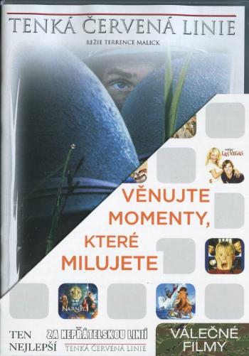 Válečné 2 (Tenká červená linie, Ten nejlepší, Za nepřátelskou linií) - 3 DVD