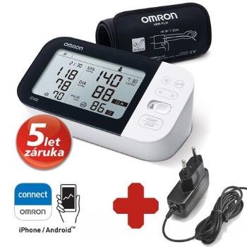 Omron M7 Intelli IT AFib digitální tonometr + síťový zdroj