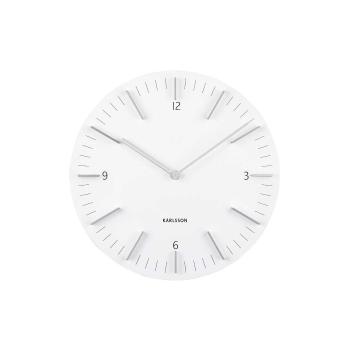 Nástěnné hodiny Detailed – bílé