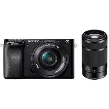 Sony Alpha A6100 černý + E PZ 16–50 mm f/3,5–5,6 OSS + E 55–210 mm f/4,5–6,3 OSS (ILCE6100YB.CEC)