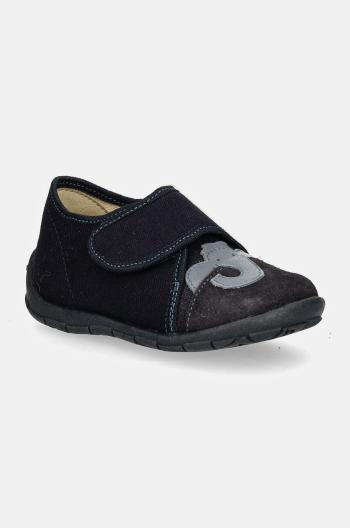 Dětské papuče Froddo CLASSIC SLIPPERS tmavomodrá barva, G1700393