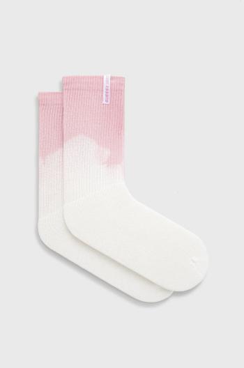 Ponožky Guess dámské, růžová barva