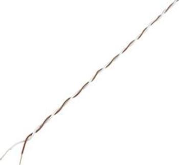 Navíjecí drát Conrad Components Wire Wrap, 2 x 0.28 mm², vnější Ø 2.20 mm, bílá, zelená, 25 m