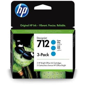 HP 3ED77A č. 712 azurová multipack (3ED77A)