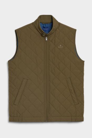 VESTA GANT D1. QUILTED WINDCHEATER VEST zelená XXXL