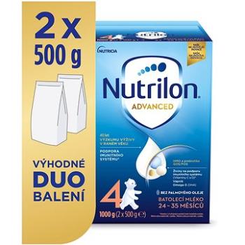 Nutrilon 4 Advanced batolecí mléko 1 kg, 24+ (5900852055201)