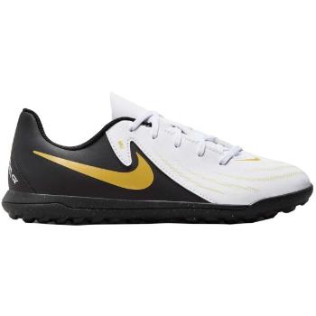 Nike JR PHANTOM GX II CLUB TF Dětské turfy, bílá, velikost 38