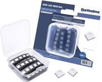 Sada SMD LED Barthelme 00430383, 2 V, 60 mA, 120 °, 1000 mcd, červená