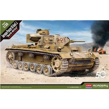 Model Kit tank 13531 - German Panzer III Ausf.J "North Africa" (8809258922681)