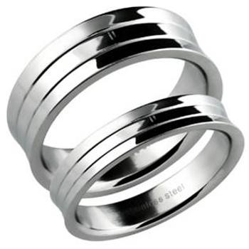 Šperky4U OPR1385 Dámský snubní prsten - velikost 55 - OPR1385-55
