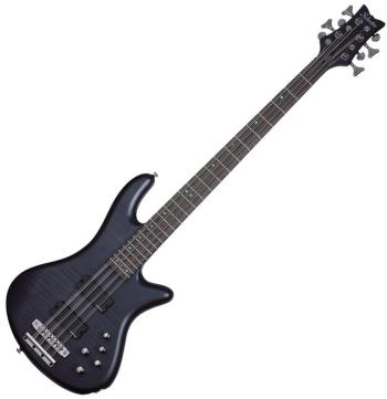 Schecter Stiletto Studio-8 See Thru Black Satin 6-strunná baskytara