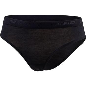 Klimatex PEKA Dámské vlněné kalhotky, černá, velikost XL