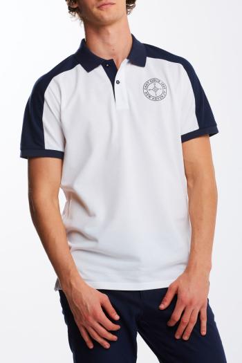 POLOKOŠILE GANT D1. NAUTICAL PIQUE SS RUGGER bílá XL