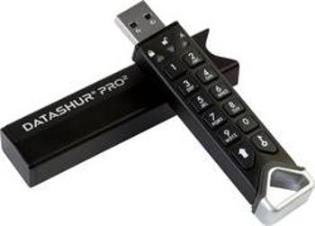 USB flash disk iStorage datAshur Pro2 IS-FL-DP2-256-32, 32 GB, USB 3.2 (Gen 1x1) , černá