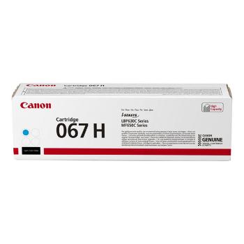 CANON 067 C - originální toner, azurový, 2350 stran