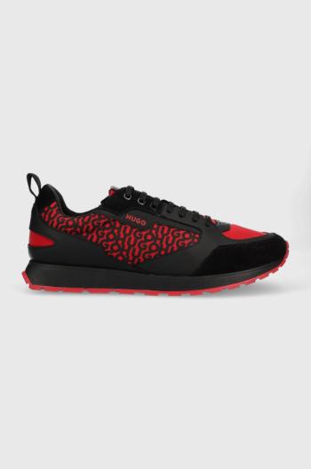 Sneakers boty HUGO Icelin Runn červená barva