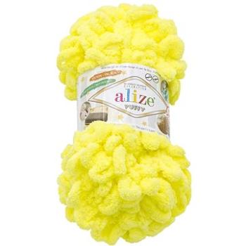 BELLATEX s.r.o. Příze Puffy 100g - 552 žlutá (9726)