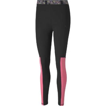 Puma LOGO ELASTIC 7/8 TIGHT Dámské sportovní legíny, černá, velikost L