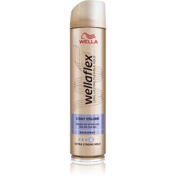 Wella Wellaflex 2nd Day Volume lak na vlasy se silnou fixací pro objem 250 ml