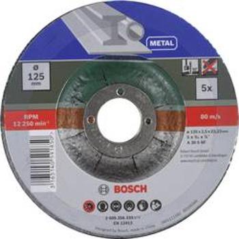 Řezný kotouč lomený Bosch Accessories 2609256333, A 30 S BF Průměr 125 mm 5 ks