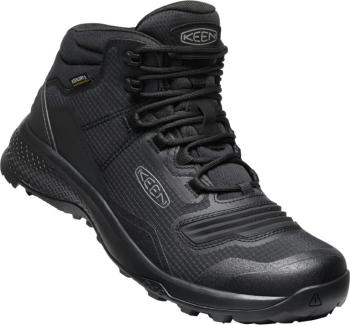 Keen TEMPO FLEX MID WP MEN triple black Velikost: 43 pánské boty