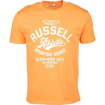 Russell Athletic SPORTING GOODS Pánské tričko, oranžová, velikost XL