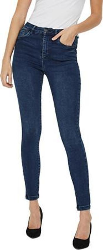 Vero Moda Dámské skinny džíny VMSOPHIA 10228584 Dark Blue Denim M/32