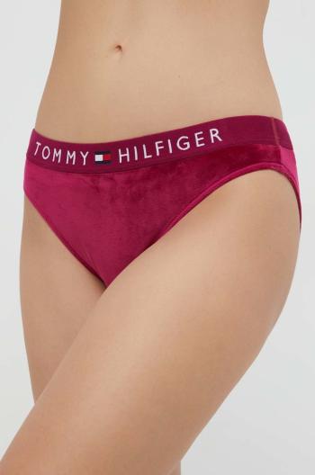Kalhotky Tommy Hilfiger fialová barva
