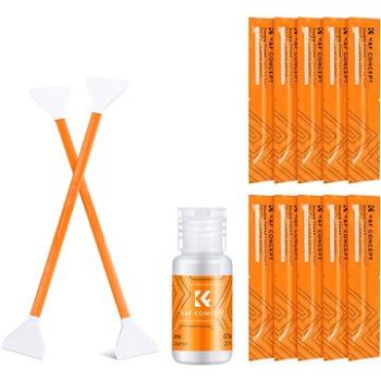 K&F Concept Fullframe Sensor Cleaning Set (10 ks duálních stěrek + 20 ml čistící roztok) (SKU.1965)