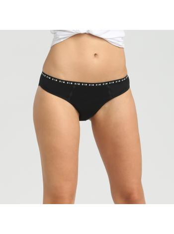 Menstruační kalhotky DIM MENSTRUAL SLIP - Menstruační kalhotky - černá
