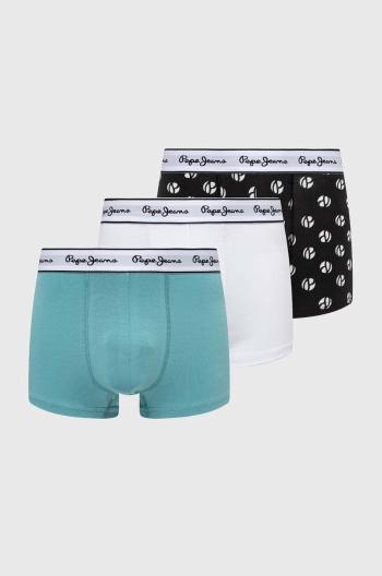 Boxerky Pepe Jeans P DOT TK 3P pánské, černá barva, PMU11146