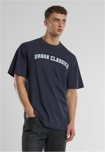 Urban Classics UC College Logo Tall Tee navy - 5XL