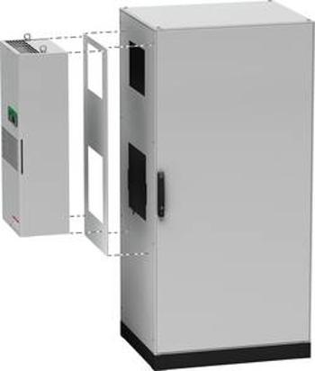 Montážní materiál Schneider Electric NSYCURFT1K6T2K, kov, šedobílá (RAL 7035), 1 ks