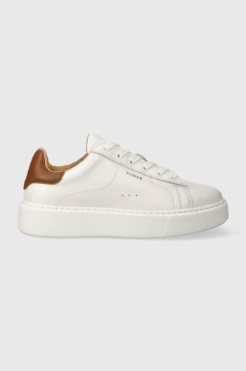 Kožené sneakers boty Alohas tb.65 bílá barva, S00603.80