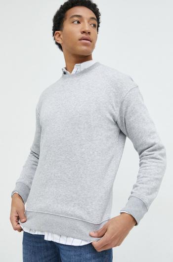 Mikina Jack & Jones šedá barva,