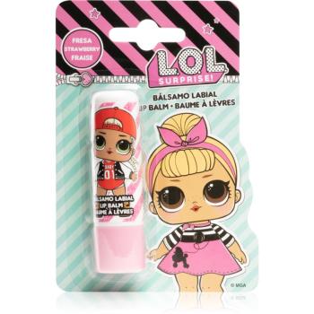 L.O.L. Surprise Lip Balm Strawberry balzám na rty s jahodovou příchutí 4 g