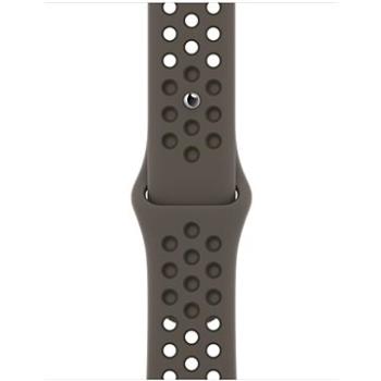 Apple Watch 45mm olivově šedý / cargo khaki sportovní řemínek Nike (ML8D3ZM/A)