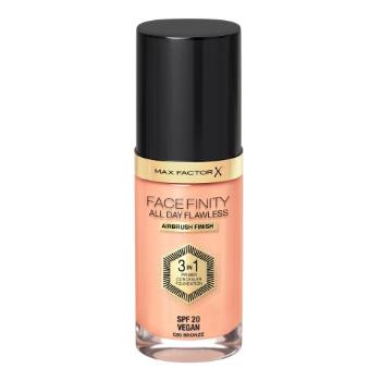 Max Factor Facefinity All Day Flawless SPF20 30 ml make-up pro ženy 80 Bronze