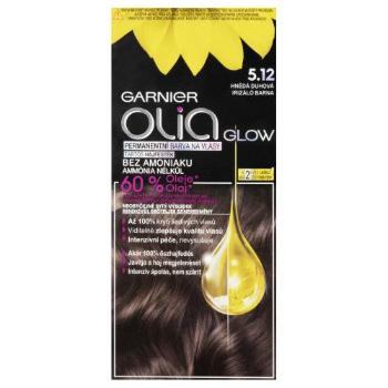 Garnier Olia Glow 50 g barva na vlasy pro ženy 5,12 Brown Rainbow na barvené vlasy; na všechny typy vlasů