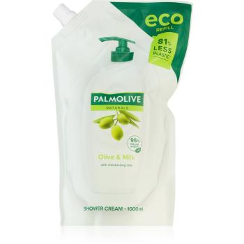 Palmolive Naturals Milk & Olive antistresový sprchový gel náhradní náplň 1000 ml