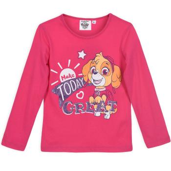 Dívčí tričko PAW PATROL SKYE růžové Velikost: 110