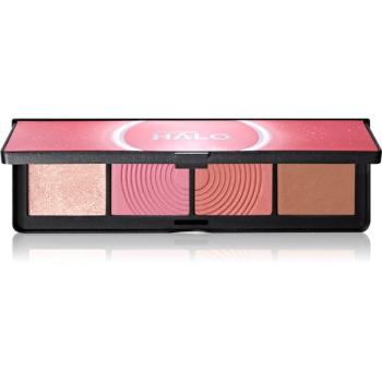 Smashbox Halo Sculpt + Glow Face Palette paletka rozjasňovačů a tvářenek odstín Pink Saturation 15,7 g